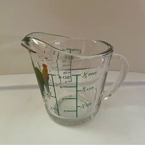 Anchor Hocking One Cup Glass Chicken Measuring Cup